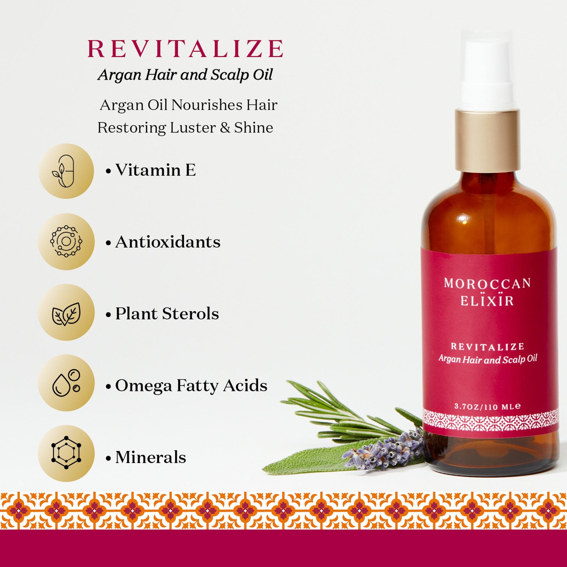 REVITALIZE Argan Hair and Scalp Oil