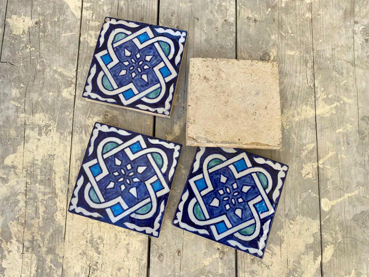 Capture the Essence of Morocco: Handmade, Hand-Painted Tiles Fired in Wood Ovens