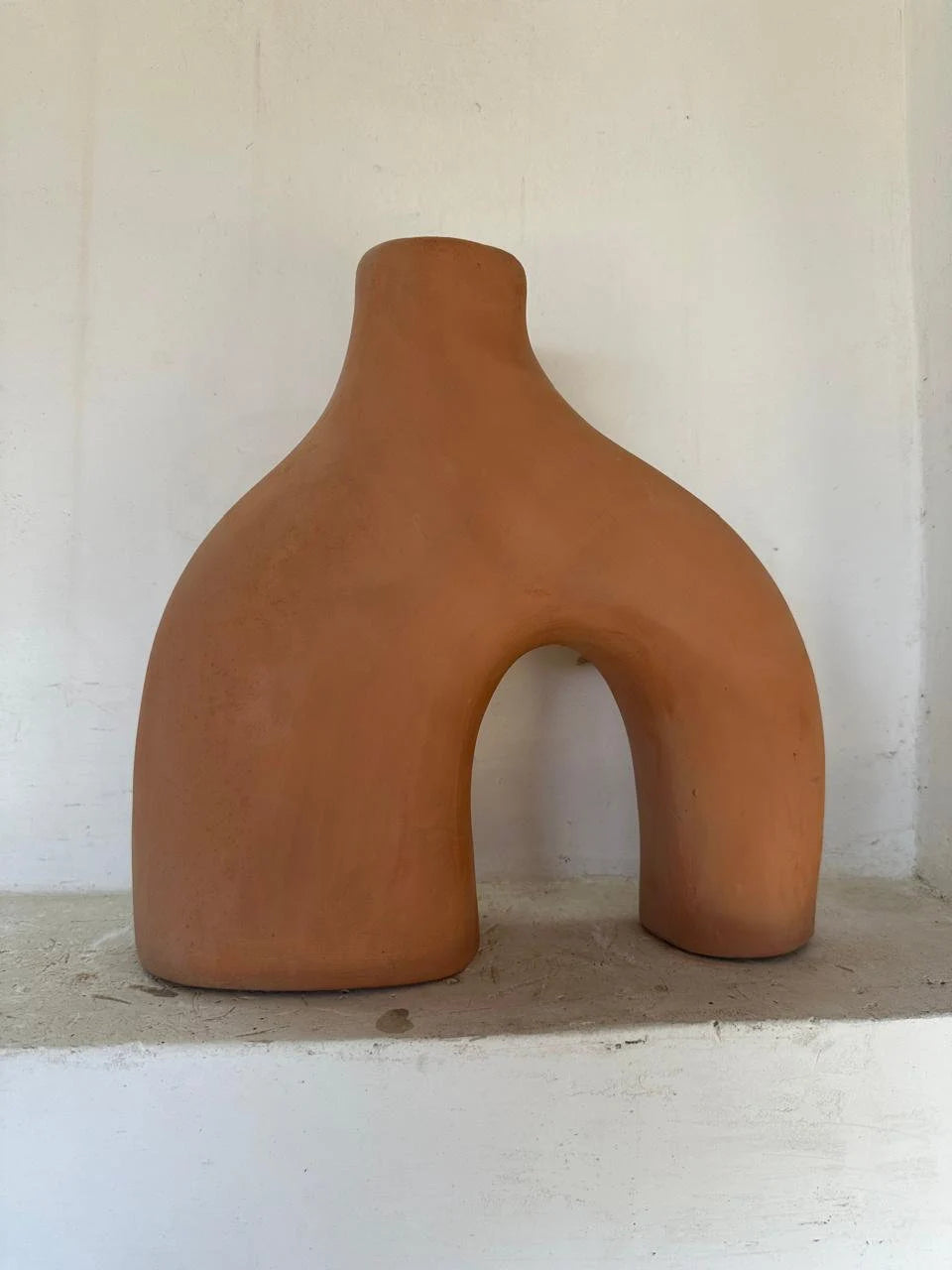 Terracotta Natural Vase