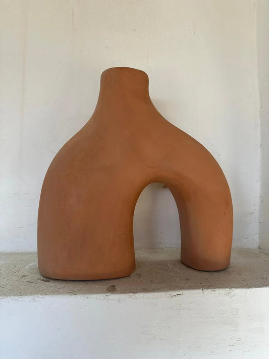 Terracotta Natural Vase