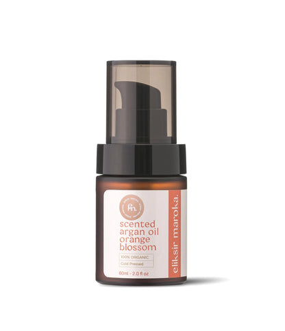 Scented Argan Oil Orange Blossom - Hydrating Moroccan Oil for Skin, Hair & Nails - Vegan, Cruelty-Free, Natural Beauty - Eliksir Maroka