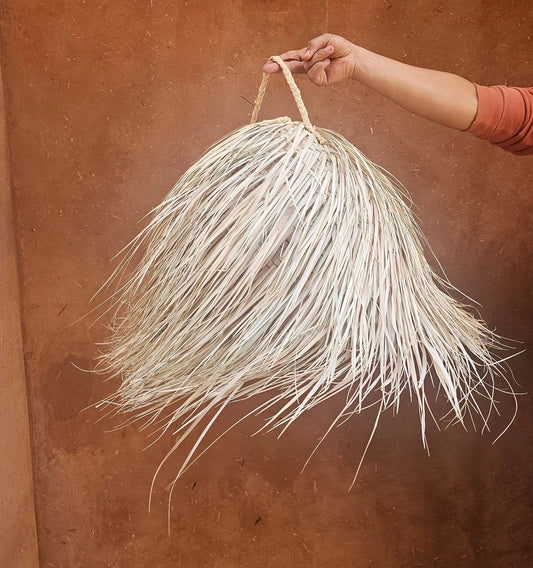 Straw Ball Pendant Light, Straw Lampshade