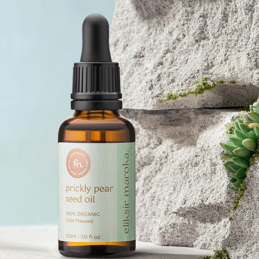 Prickly Pear Seed Oil - 100% Pure Organic Cold-Pressed Oil for Face, Hair & Skin - Hydrating Anti-Aging Moisturizer Natural Skincare