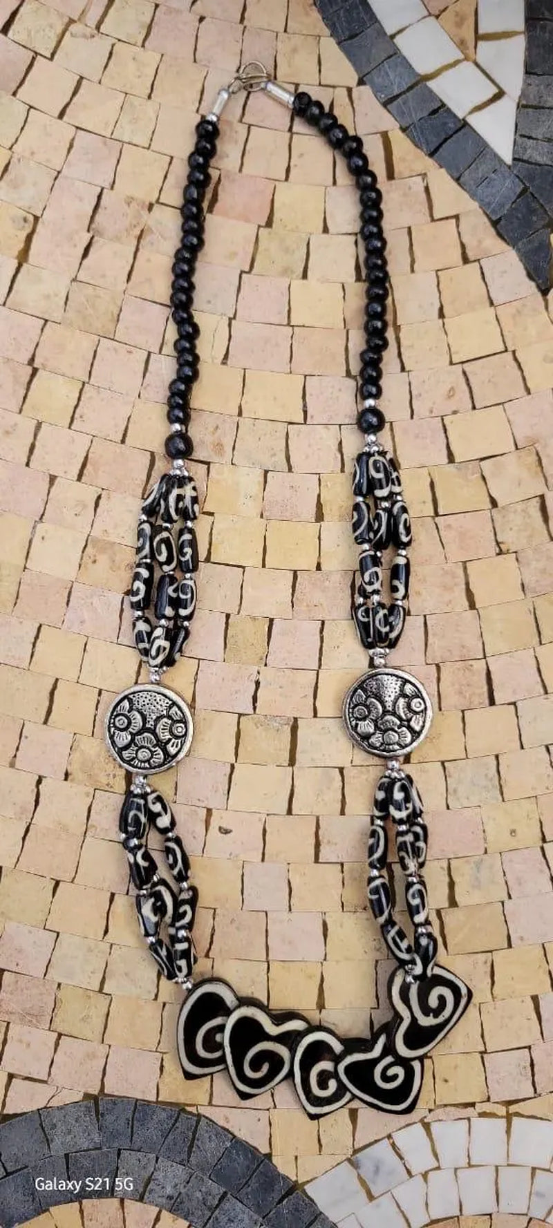 Tuareg Necklace | Berber Ethnic Jewelry | Moroccan Necklace | Vintage Handmade