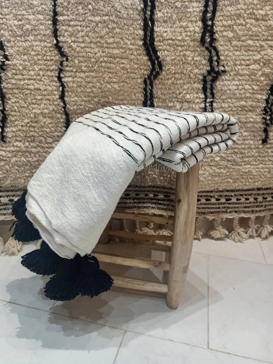 Moroccan Cotton Bliss: Drift into Comfort and Style
