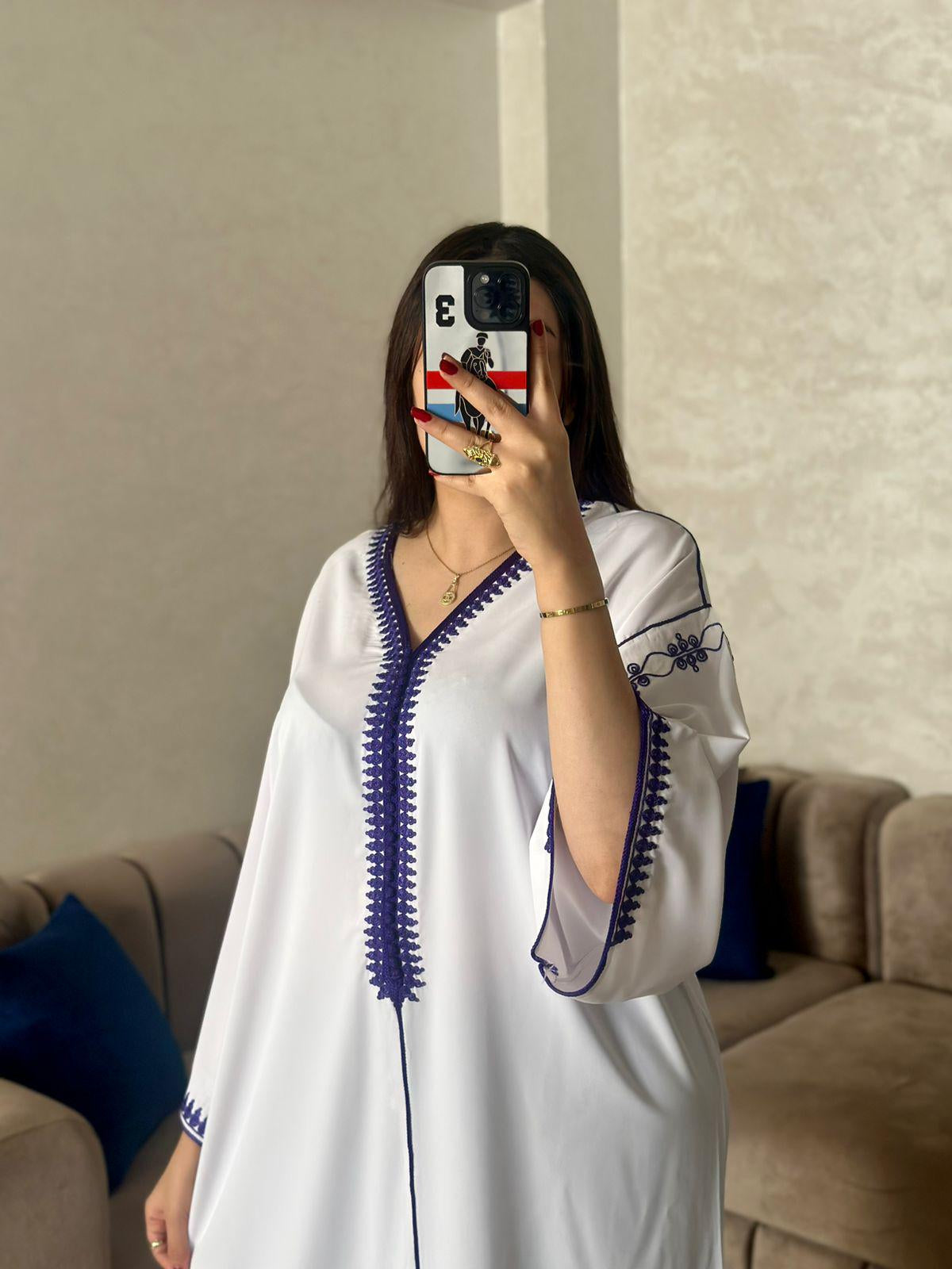 Handmade Moroccan Caftan Takchita for Eid, Nikkah & Ramadan | Embroidered Luxury Islamic Dress, Perfect Eid Gift, Elegant Ramadan Outfit