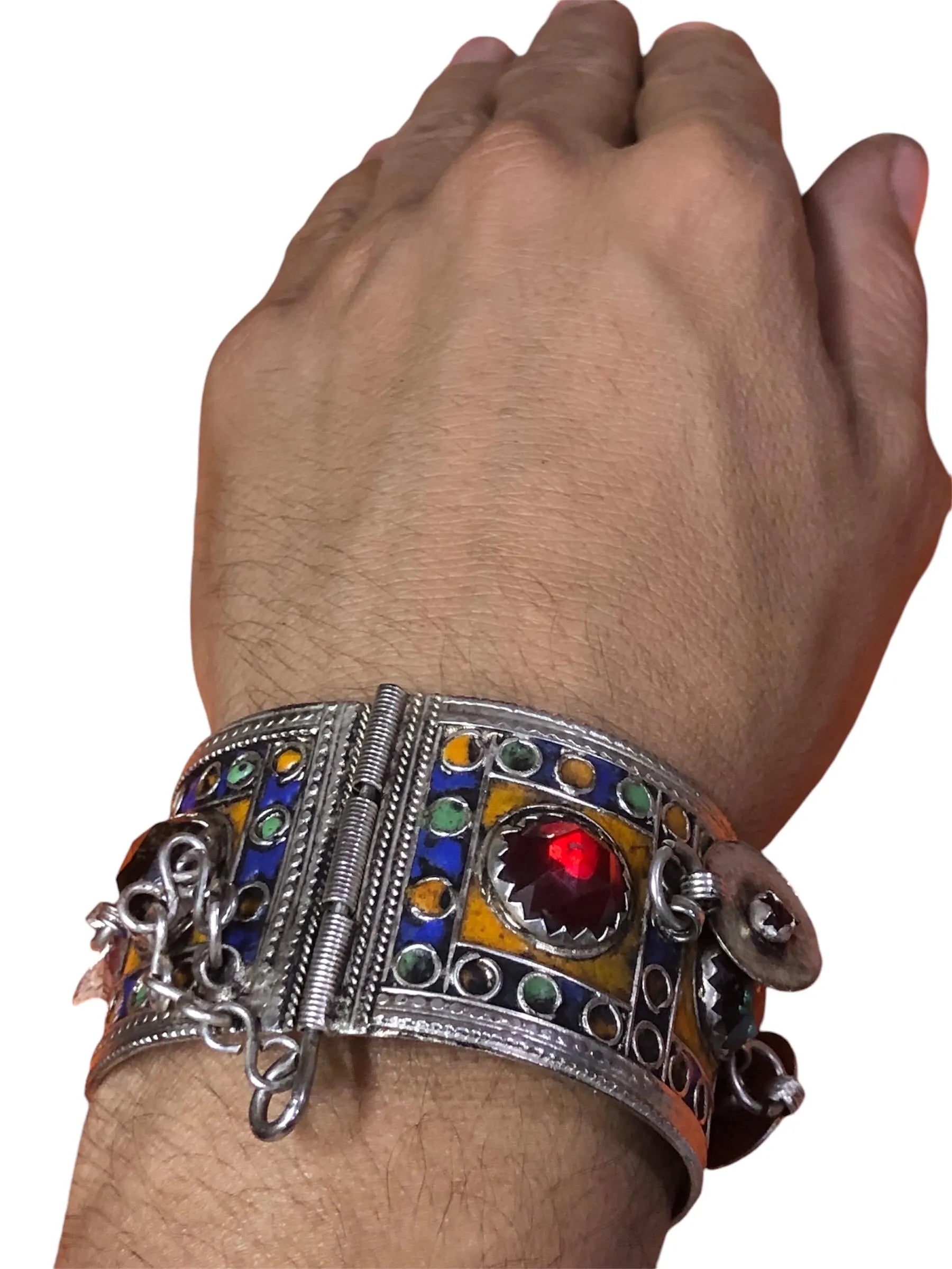 Email Bracelet, Berber Jewelry, Tuareg Jewelry, Handmade Bracelet, Traditional Bracelet, Tuareg, Old Jewelry, Metal Bracelet Made by Hand