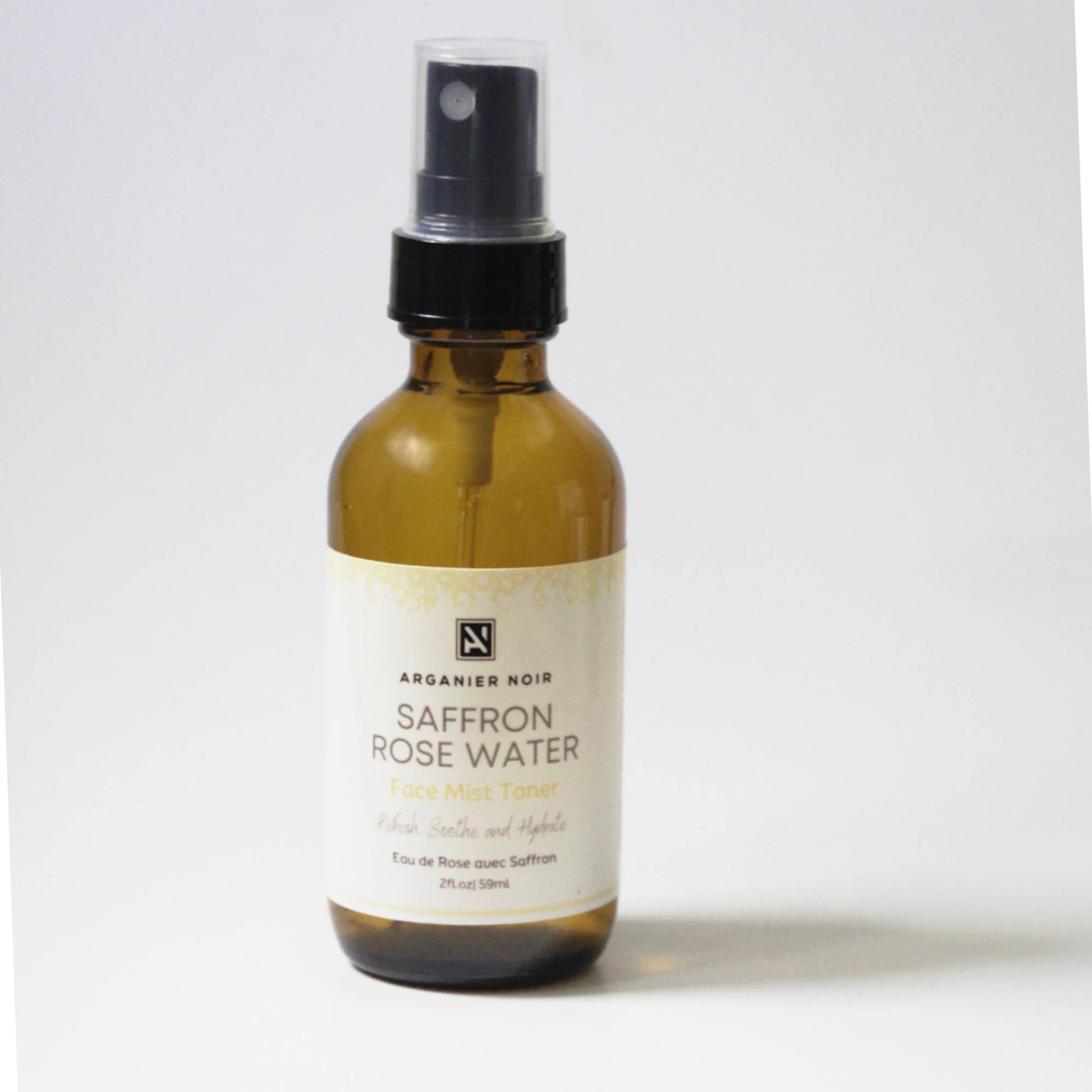 Saffron Rose Water- Pure Saffron and Roses- Face Toner| Arganier Noir