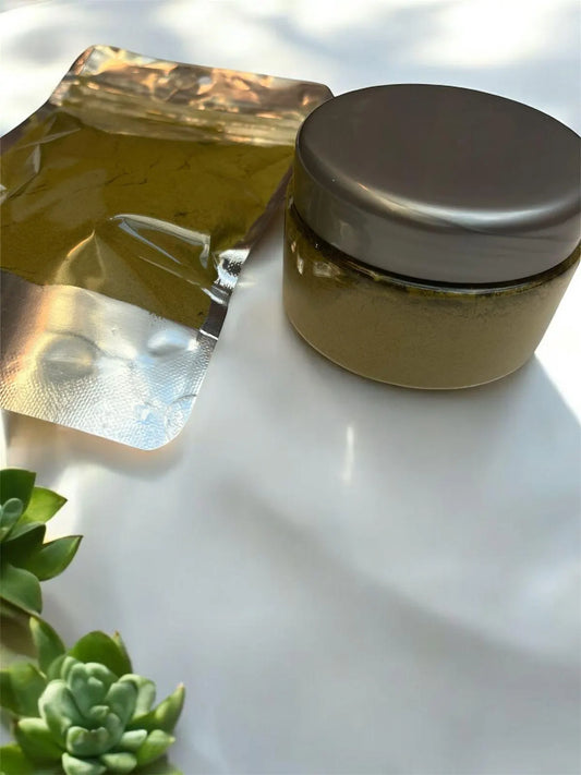 Moroccan Natural Henna - Pure and Authentic Henna Powder, 100% Natural, for Temporary Tattoos, Hair Care, and Skin Treatments