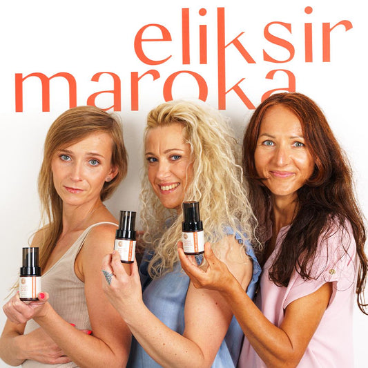 Scented Argan Oil Rose Essence - Hydrating Moroccan Oil for Skin, Hair & Nails - Vegan, Cruelty-Free, Natural Beauty - Eliksir Maroka