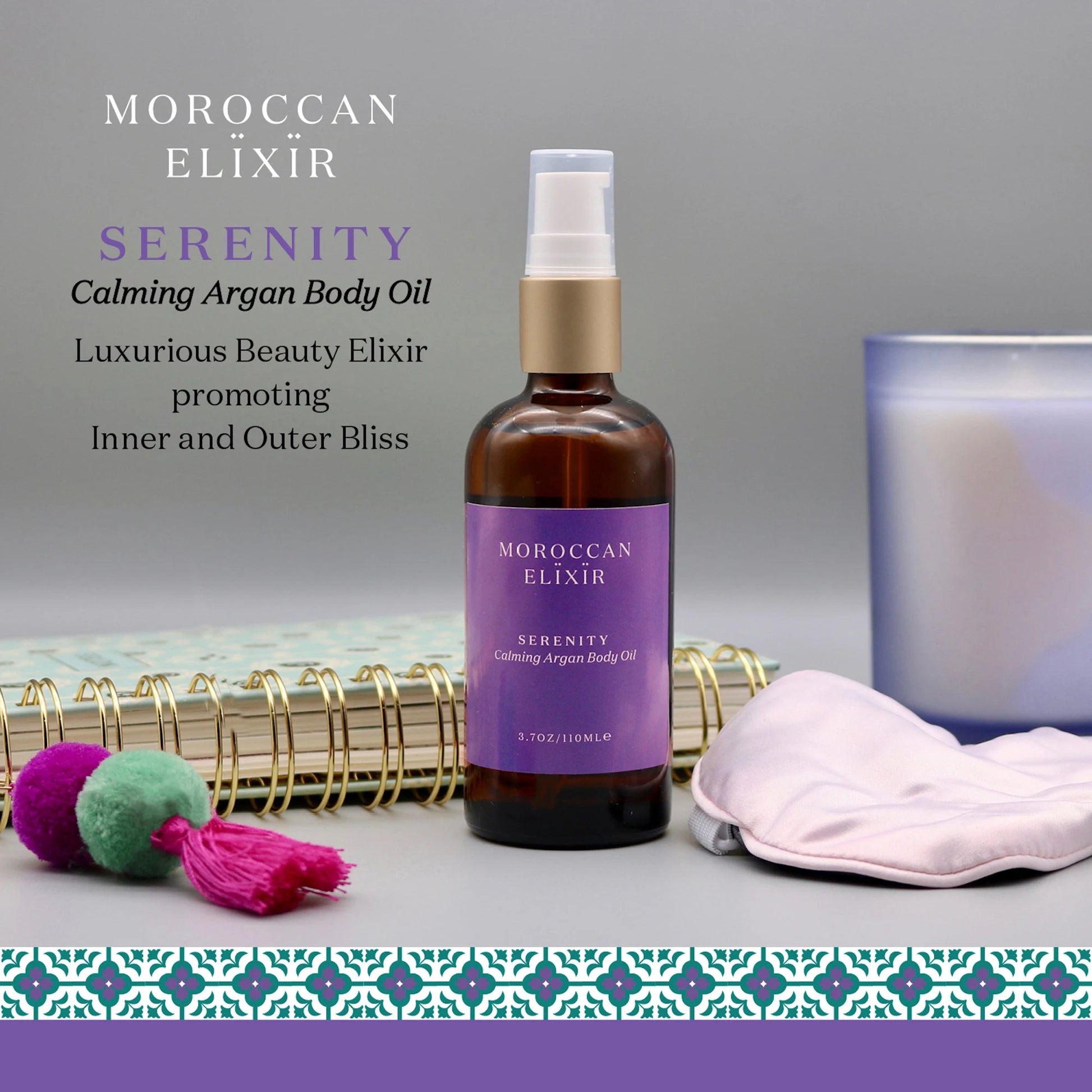 SERENITY Calming Argan Body Oil