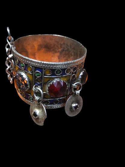 Email Bracelet, Berber Jewelry, Tuareg Jewelry, Handmade Bracelet, Traditional Bracelet, Tuareg, Old Jewelry, Metal Bracelet Made by Hand
