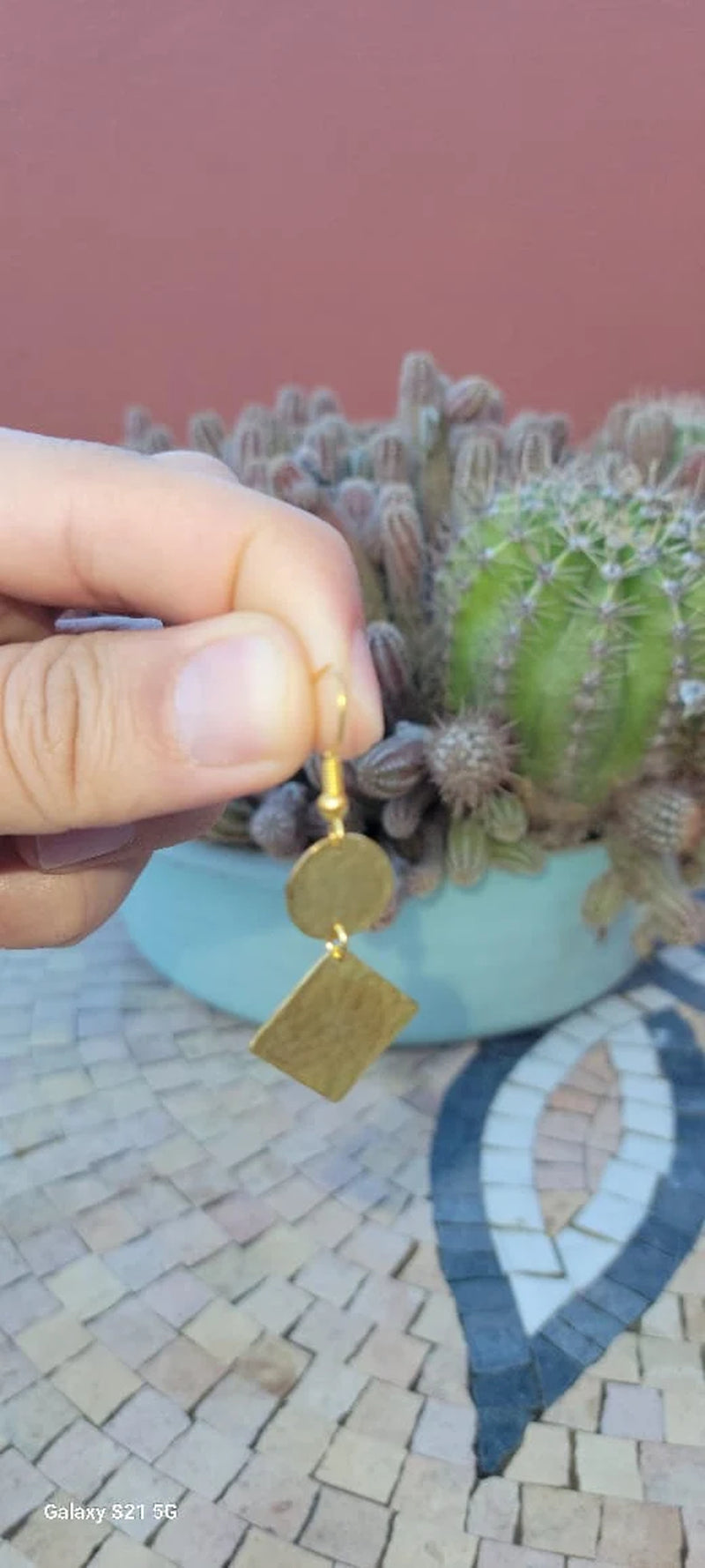 Gold Bohemian Earrings | Handmade Moroccan Jewelry |Gold Handmade Earrings | Moroccan Style | Wholesale Price