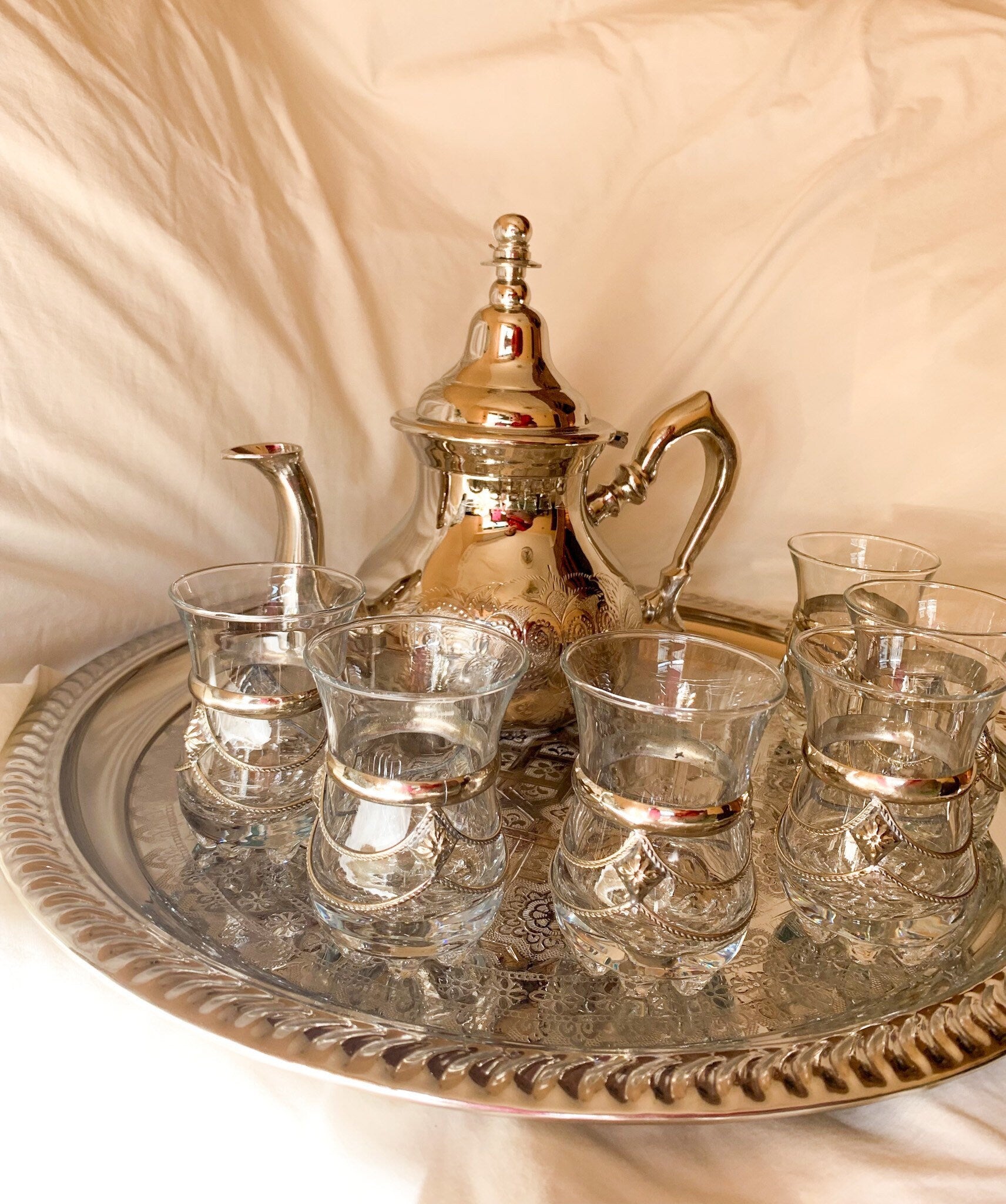 Moroccan Handmade Tea Set *NEW*