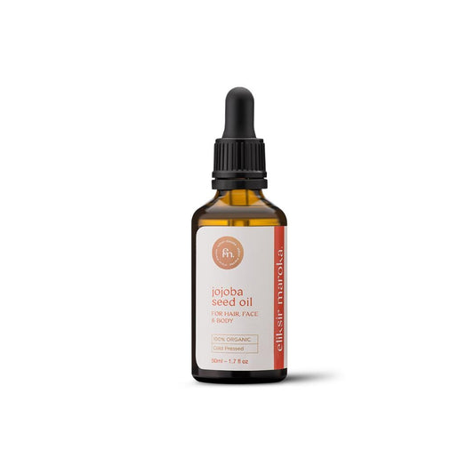 Organic Jojoba Oil - 100% Pure Cold-Pressed Oil for Hydrating Skin, Hair, and Nails - Natural Moisturizer for Dry Skin and Anti-Aging