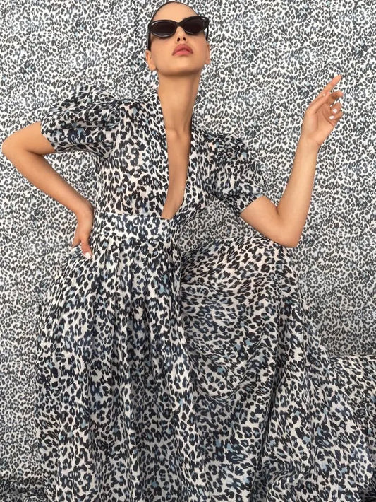 Alexia’S Leopard Print Cotton