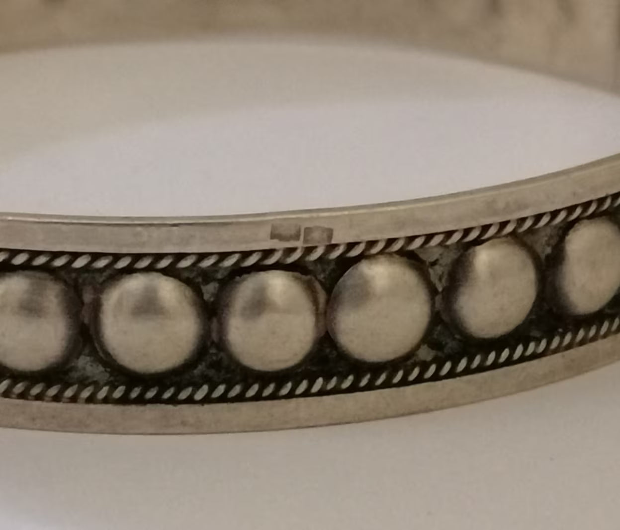 Traditional Berber Silver Bangle