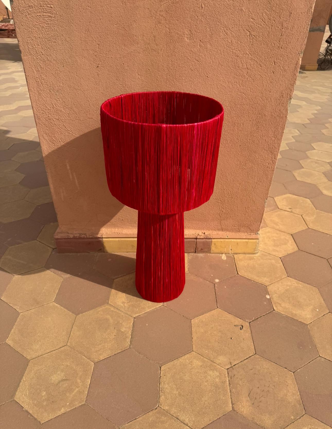 Natural Raffia Lamp, Raffia Pendant Light ,Lamp Shade