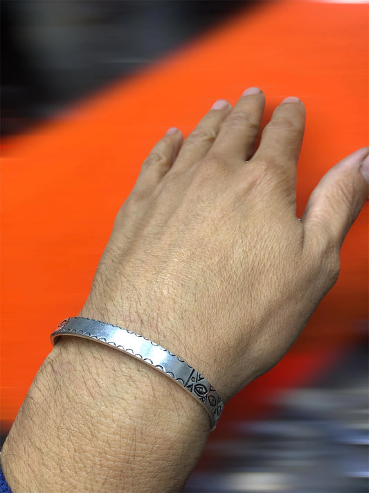 925 Silver Bracelet Handmade, Tuareg Bracelet, Tuareg Silver Bracelet Jewelry. Handmade Silver Jewelry