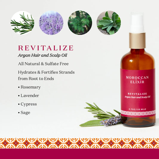 REVITALIZE Argan Hair and Scalp Oil