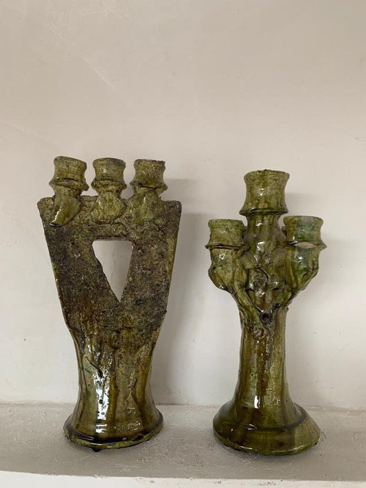 Natural Candle Holder, Candle Stick Holder