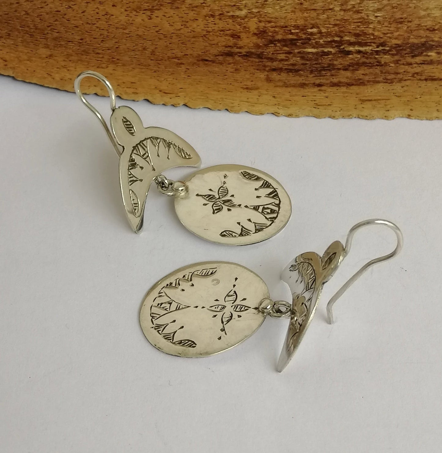 Berber Moroccan Earring Sterling Silver Hand Made