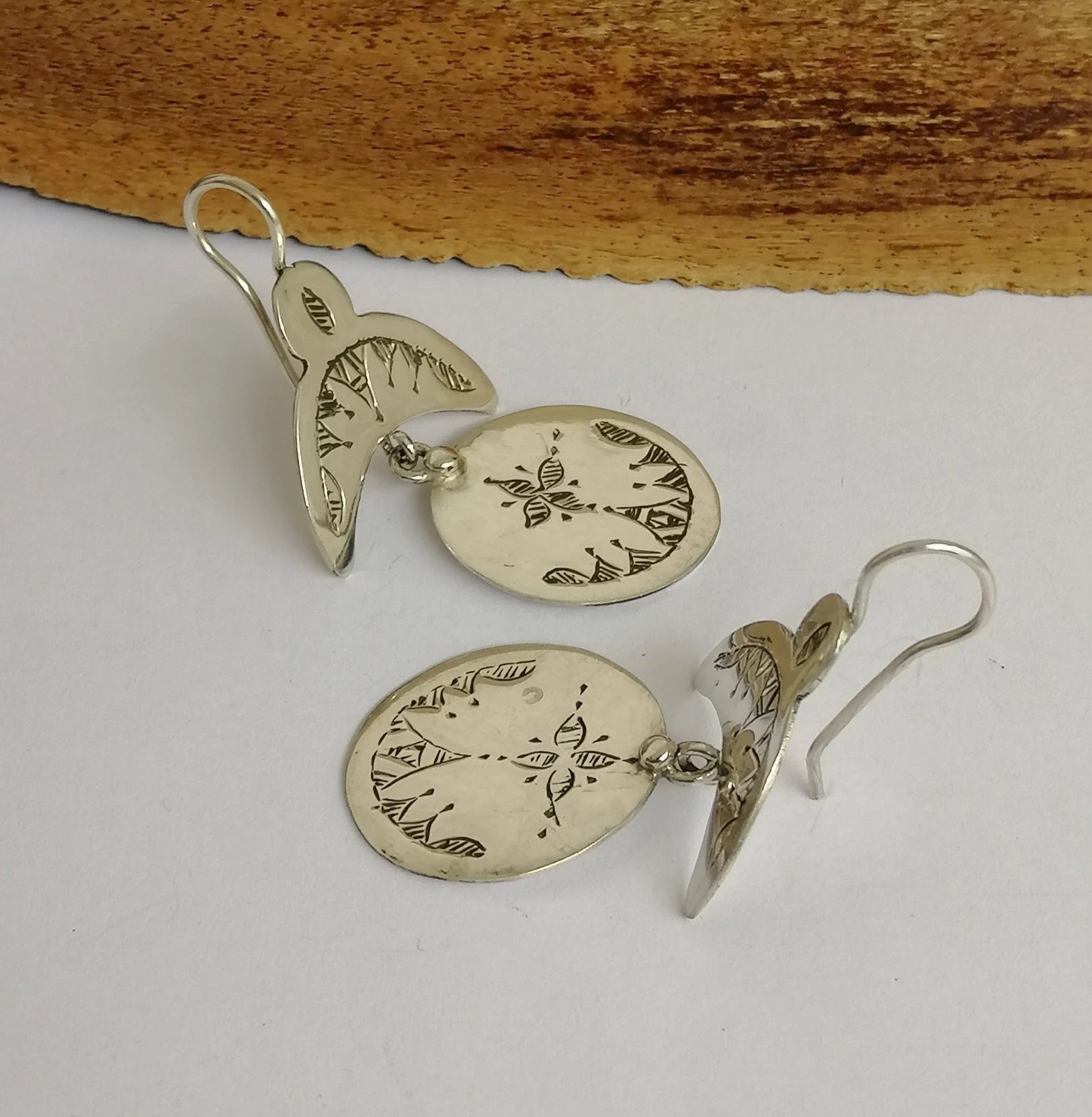 Berber Moroccan Earring Sterling Silver Hand Made