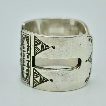Silver Ring, Engraved Ring, Unique Boho Ring, 925 Sterling Silver, Engraved Ring, Crafted Ring, Perfect for Any Occasion