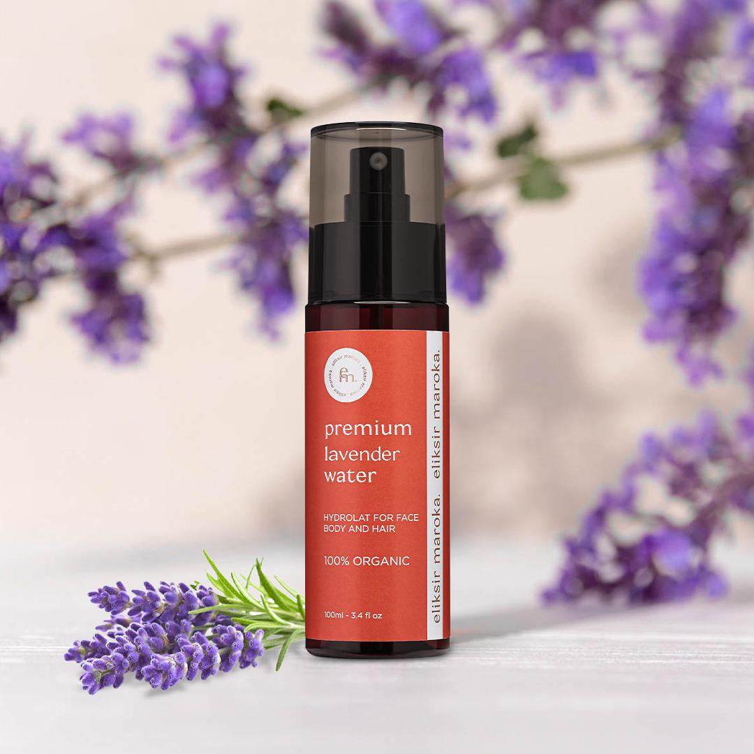 Organic Hydrolats Pure Flower Waters – Natural Face Toner & Aromatherapy Mist – Rose, Lavender, Chamomile – Alcohol-Free Skincare