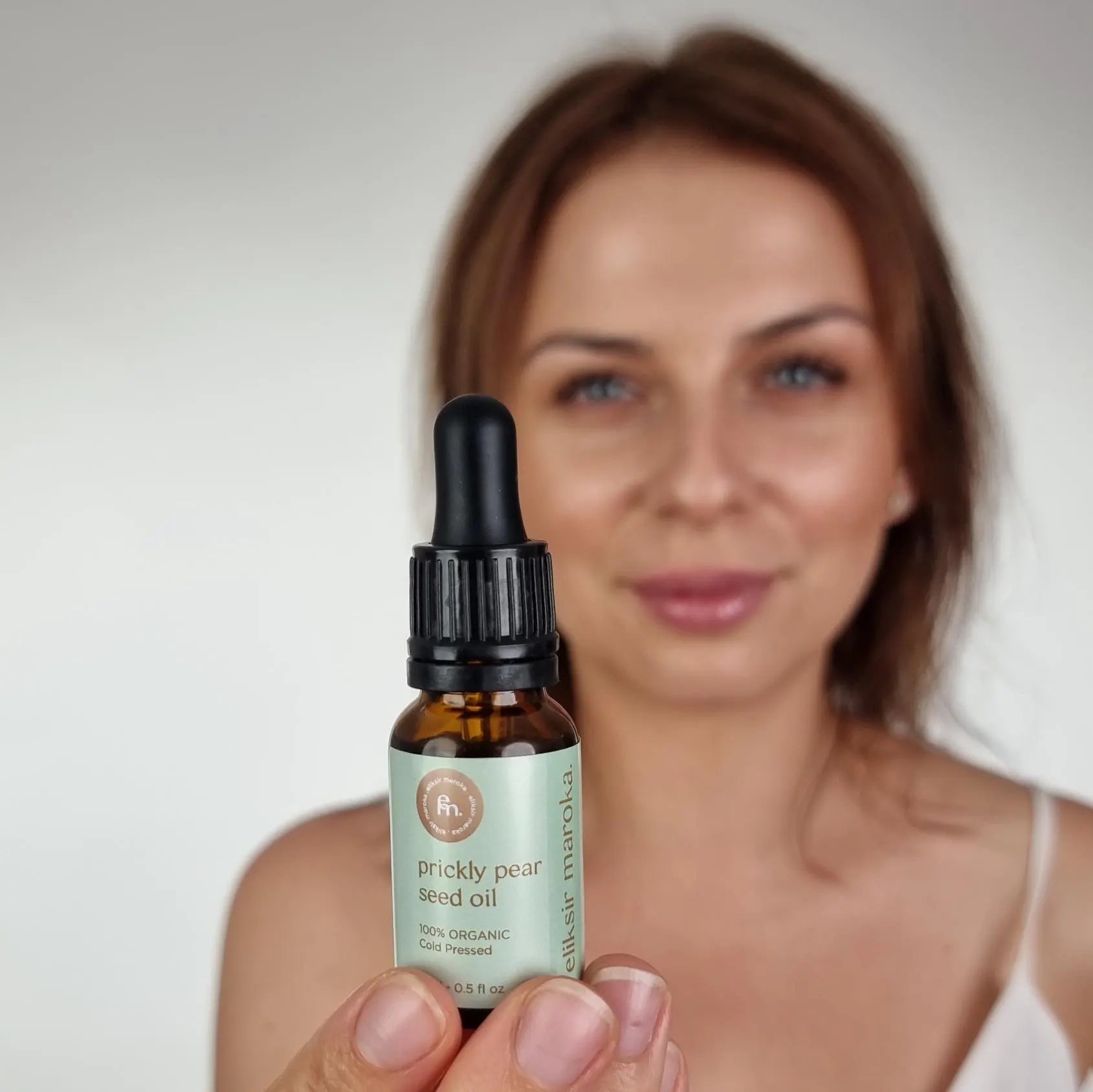 Prickly Pear Seed Oil - 100% Pure Organic Cold-Pressed Oil for Face, Hair & Skin - Hydrating Anti-Aging Moisturizer Natural Skincare