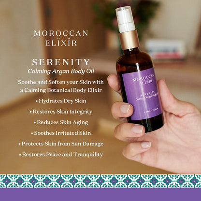 SERENITY Calming Argan Body Oil
