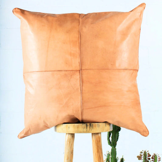 Handmade Leather Pillow Cover. Leather Throw Pillow. Handmade Leather Cushion. Brown Leather Pillow Case. Handmade. Genuine Leather Pillows
