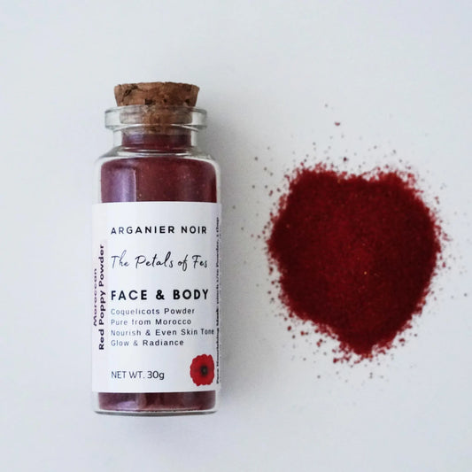 Aker Fassi Petals of Fes | Powder for Skin and Body Only Not for MAKEUP (Read the Ingredients)