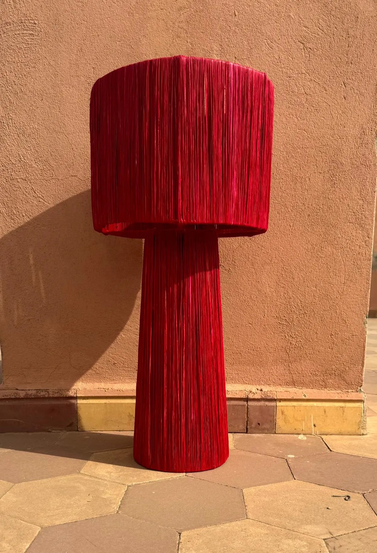 Natural Raffia Lamp, Raffia Pendant Light ,Lamp Shade