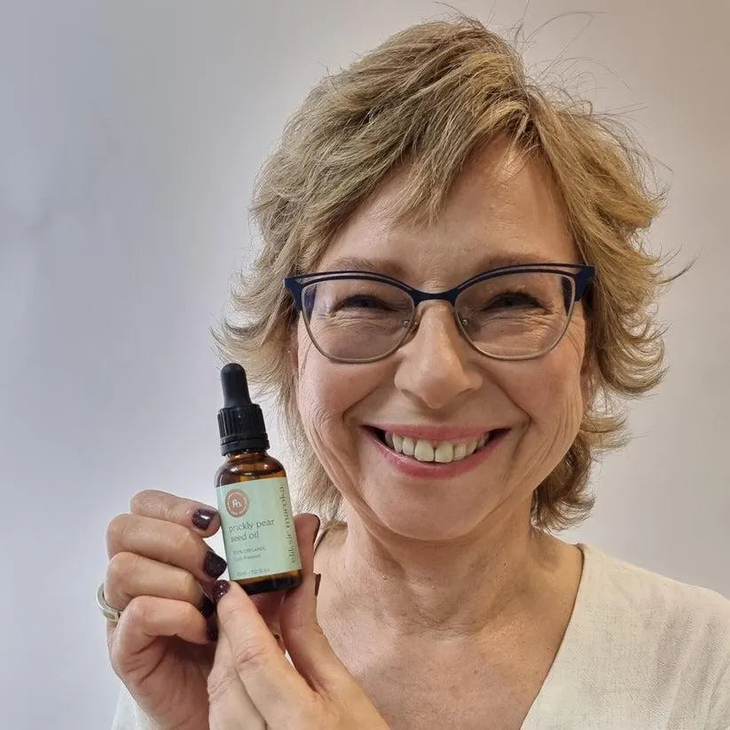 Prickly Pear Seed Oil - 100% Pure Organic Cold-Pressed Oil for Face, Hair & Skin - Hydrating Anti-Aging Moisturizer Natural Skincare