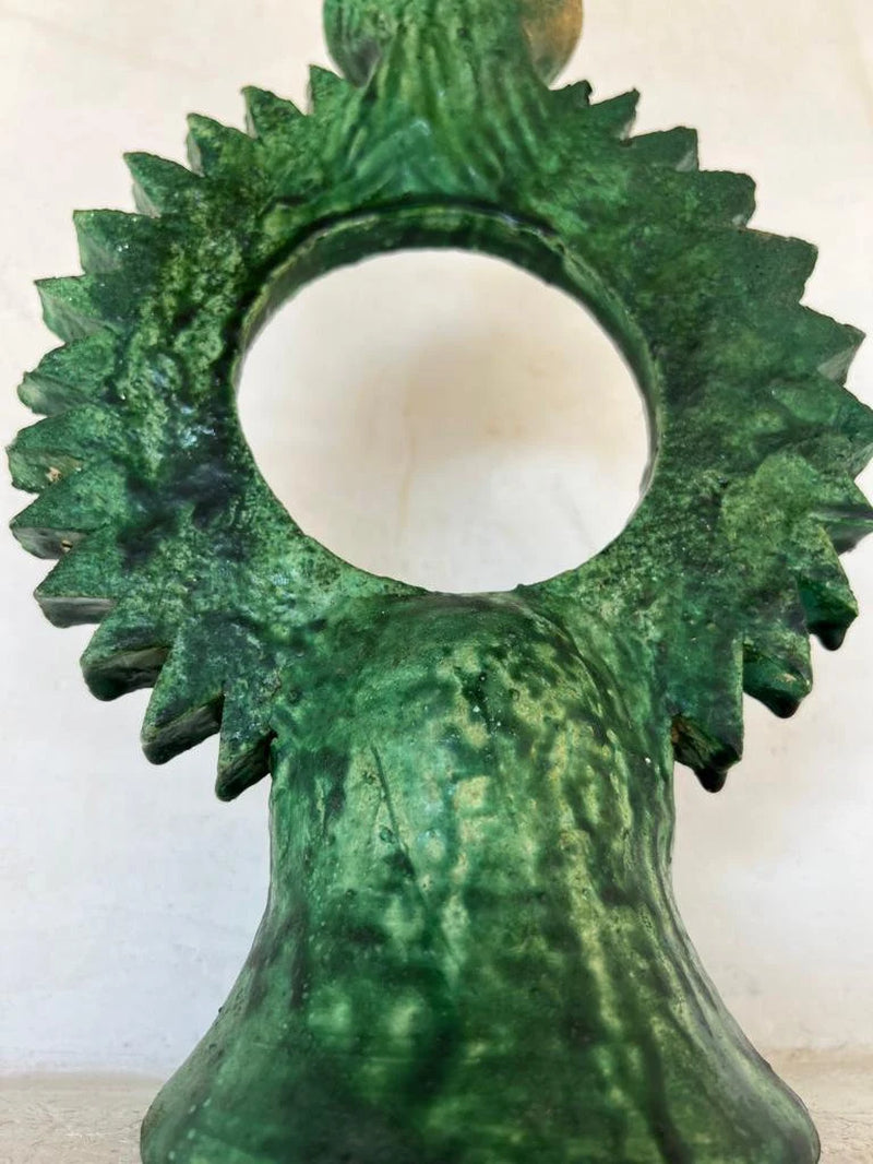 Bohemian Candlestick, Circled Candle Holder
