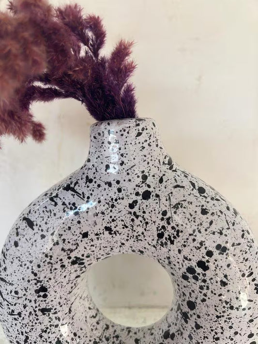Terracotta Vase, Ceramic Pottery Decoration, Vase