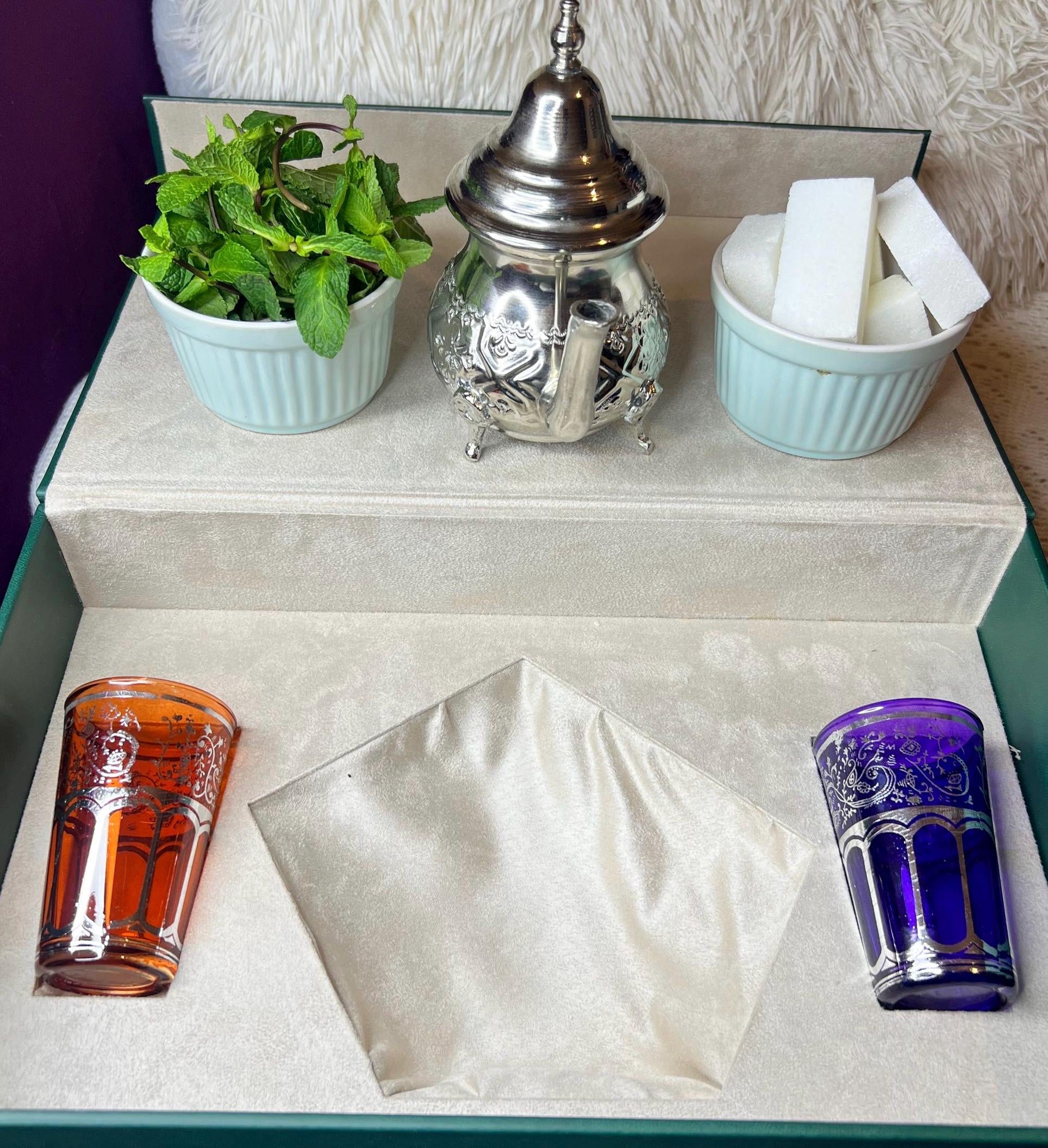 Traditional Moroccan Tea Set – Elegance in Every Sip