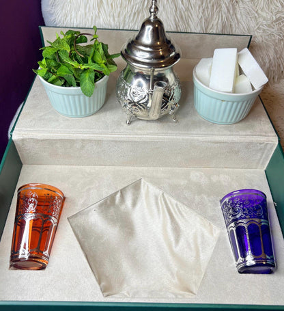 Traditional Moroccan Tea Set – Elegance in Every Sip