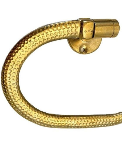 Handmade Brass Toilet Paper Holder, Engraved Unlacquered Brass Toilet Paper Holder, Brass Toilet Paper Holder