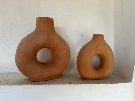 Bohemian Natural Vase