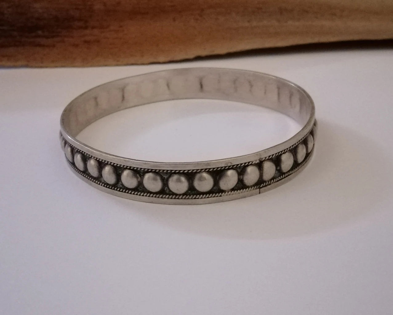 Traditional Berber Silver Bangle