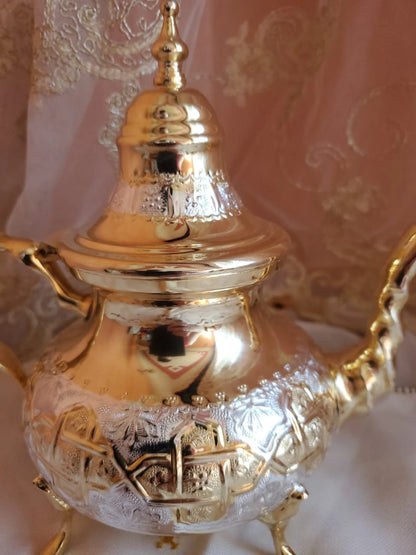 Moroccan Handmade Luxurious Tea Set