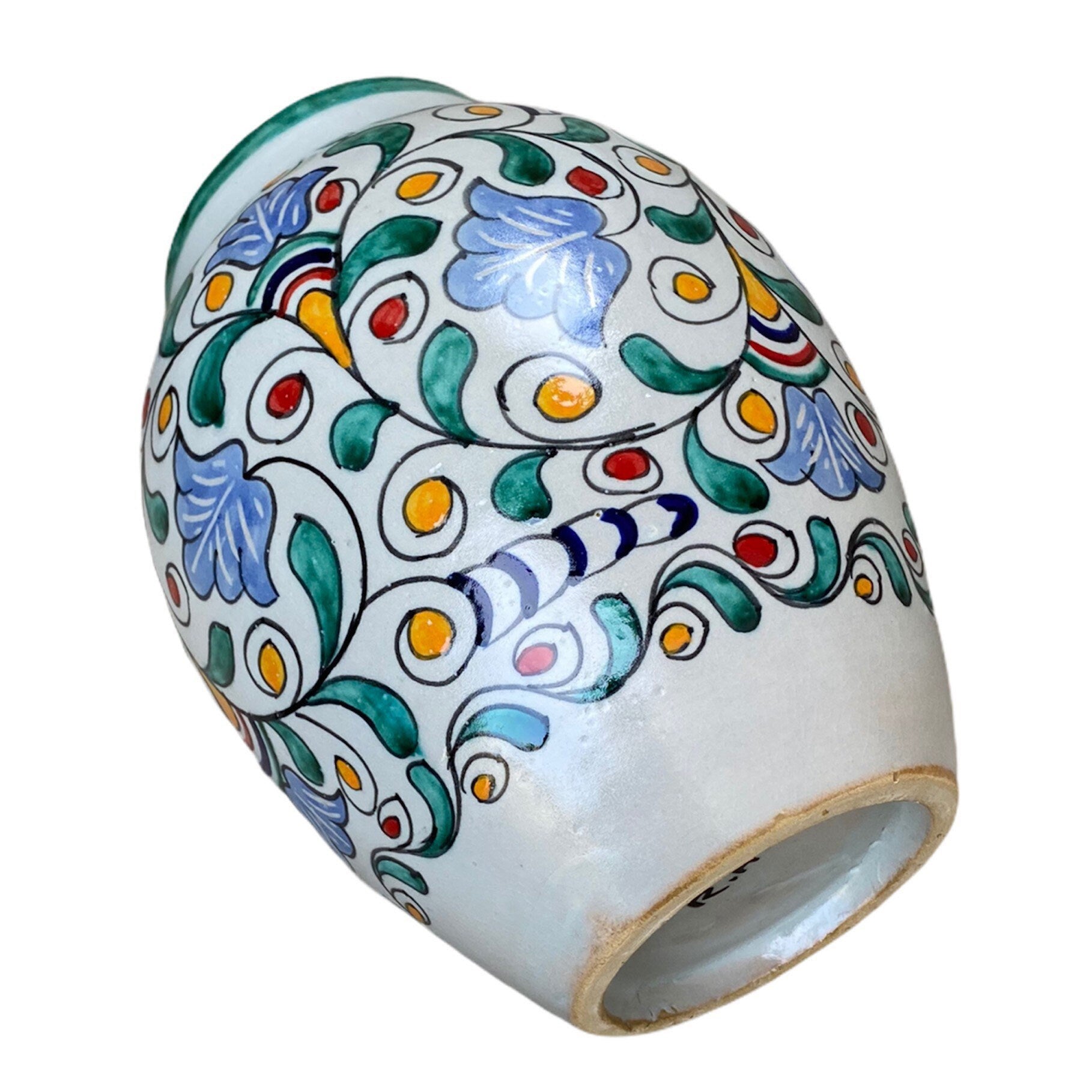 Handmade Traditional Moroccan Ceramic Vase, Moroccan Ceramic Handmade Vase, Pottery Vase, Handmade Vase