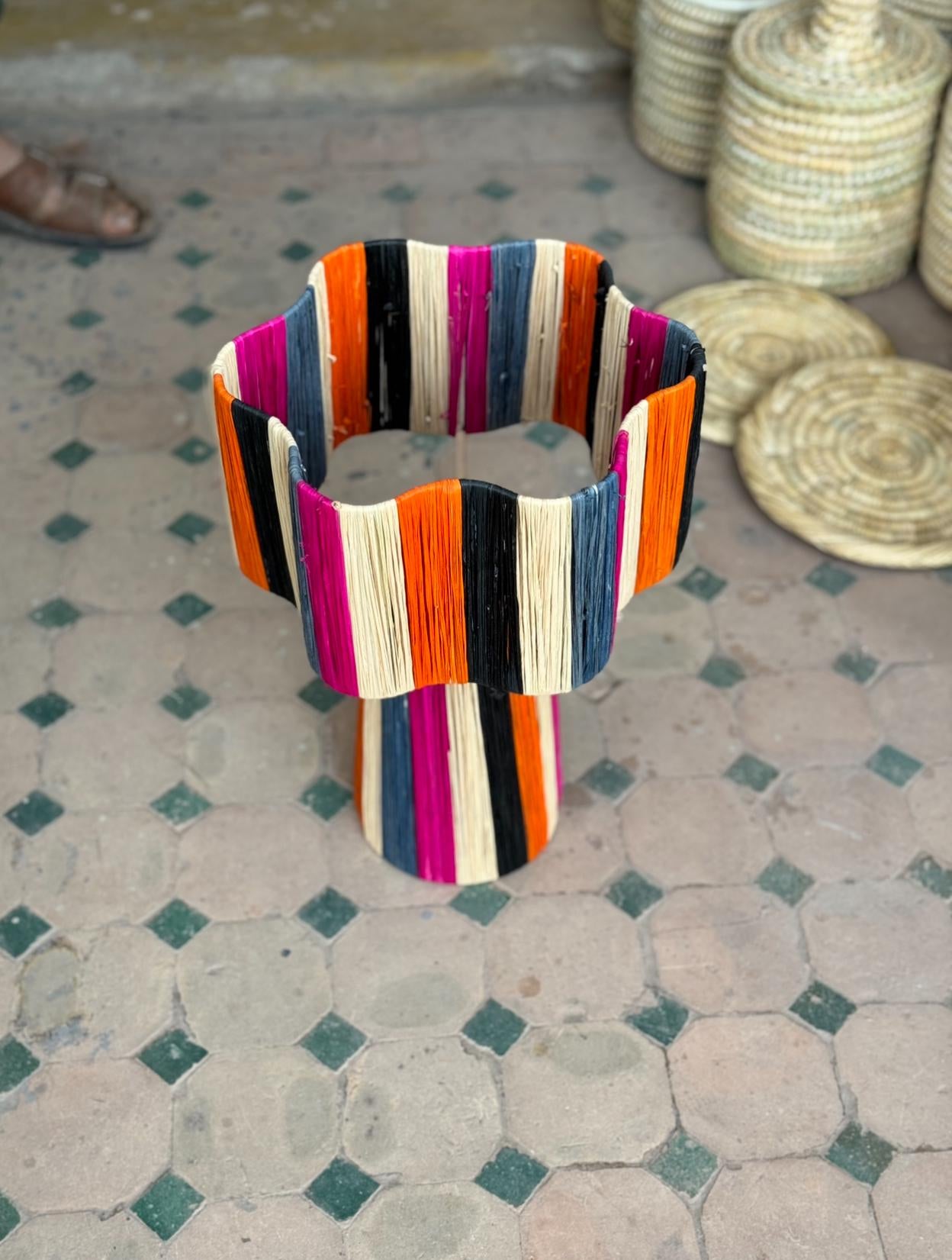 Raffia Lamp, Raffia Pendant Light ,Lamp Shade