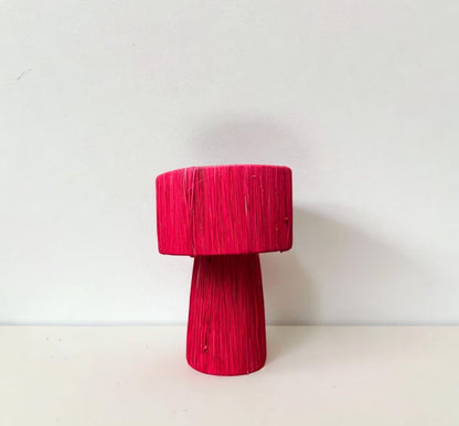 Raffia Pendant Light , Hanging Lamp Shade in Raffia