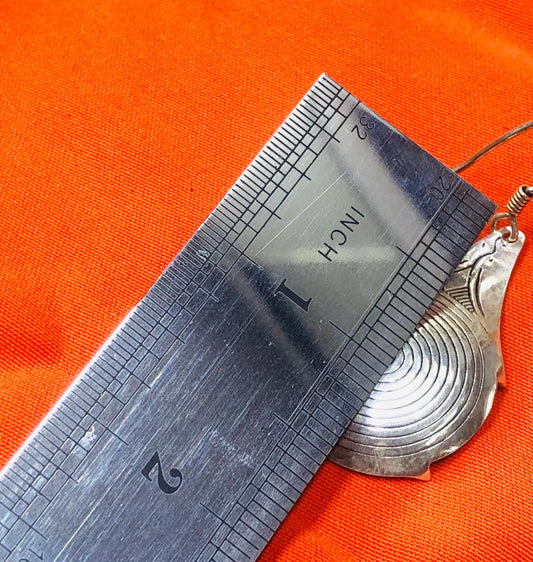 Vintage Berber Silver Earrings – Handmade Moroccan Jewelry