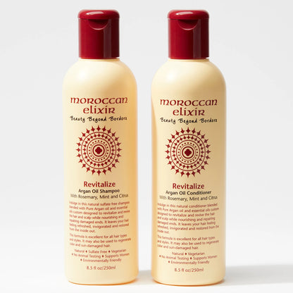 REVITALIZE Argan Oil Shampoo & Conditioner