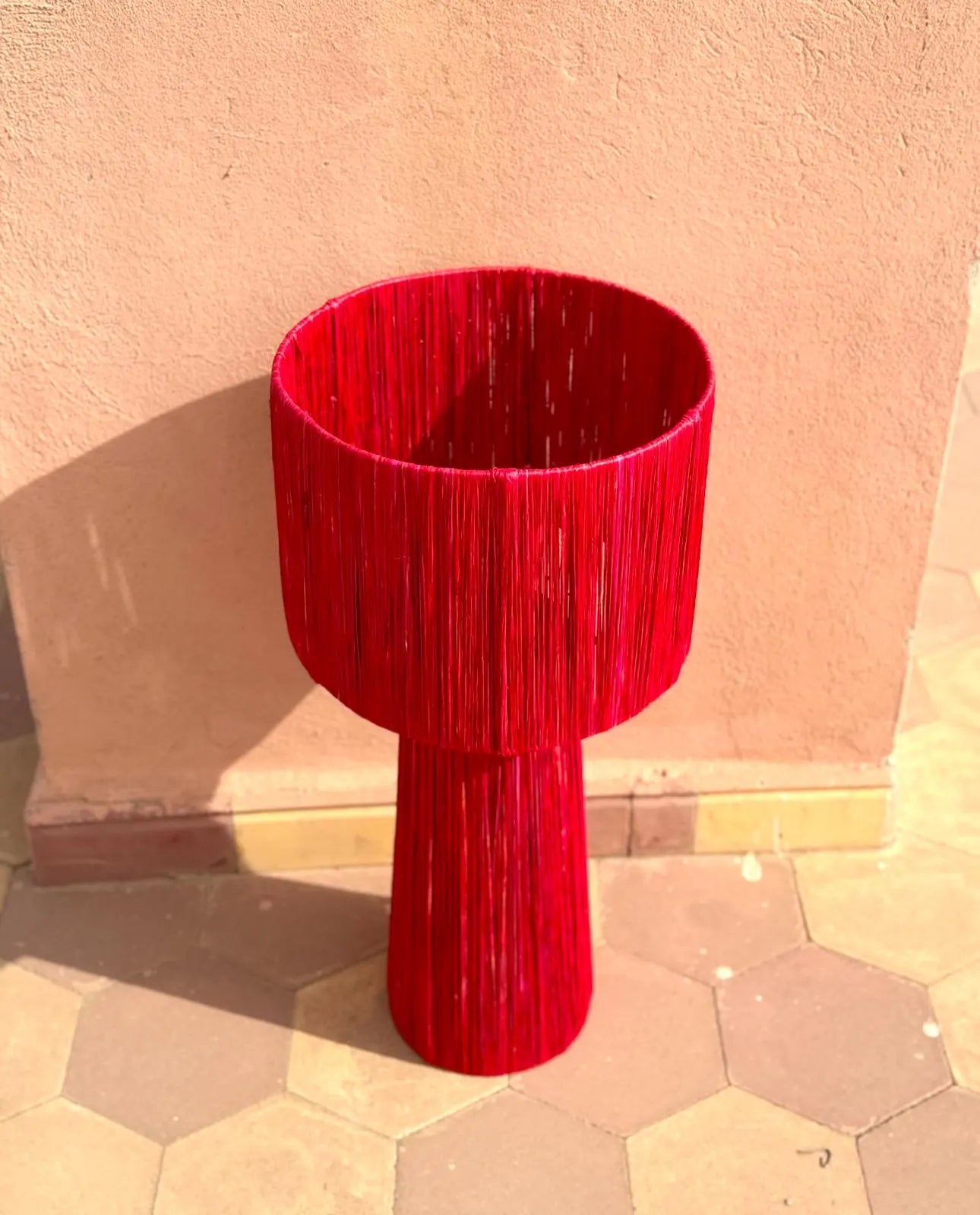 Natural Raffia Lamp, Raffia Pendant Light ,Lamp Shade