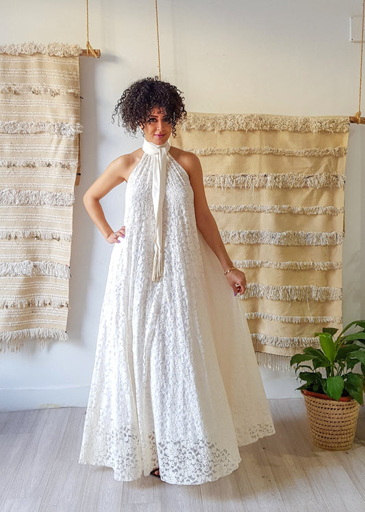 Lace Dress, Women Dress, Handmade Dress, Summer Dress, Wedding Dress, Bridal Maxi Dress